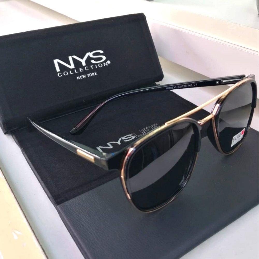 NEW Polarized black unisex sunglasses